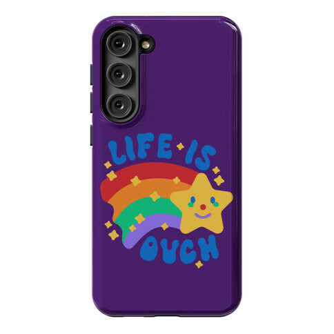 Life Is Ouch Shooting Star Phone Case